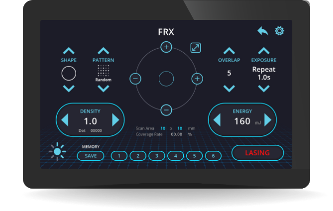 co2-surgical-fractional-laser-FRXmode-ui