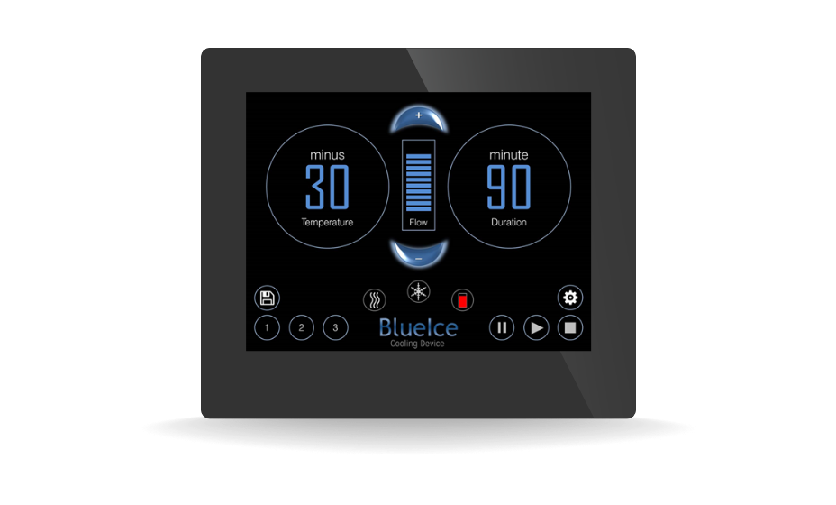 Blue Ice (Non-contacting Cooling Device)