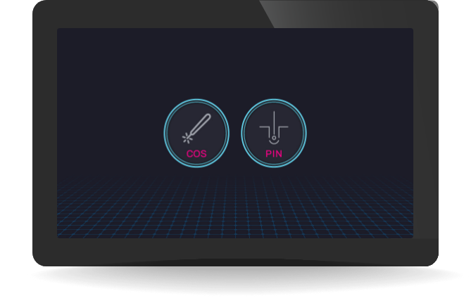 co2-surgical-laser-COSmode-PINmode-ui